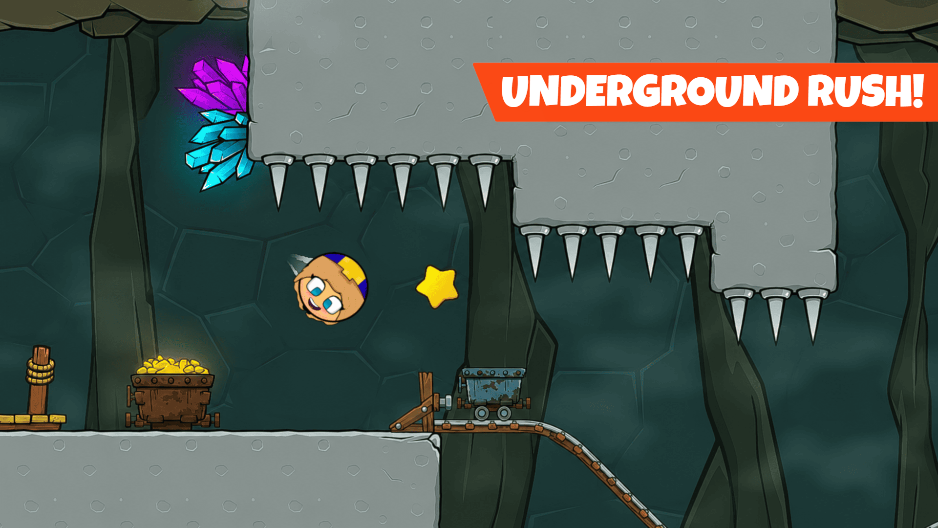 Underground Rush - MineBall screenshot