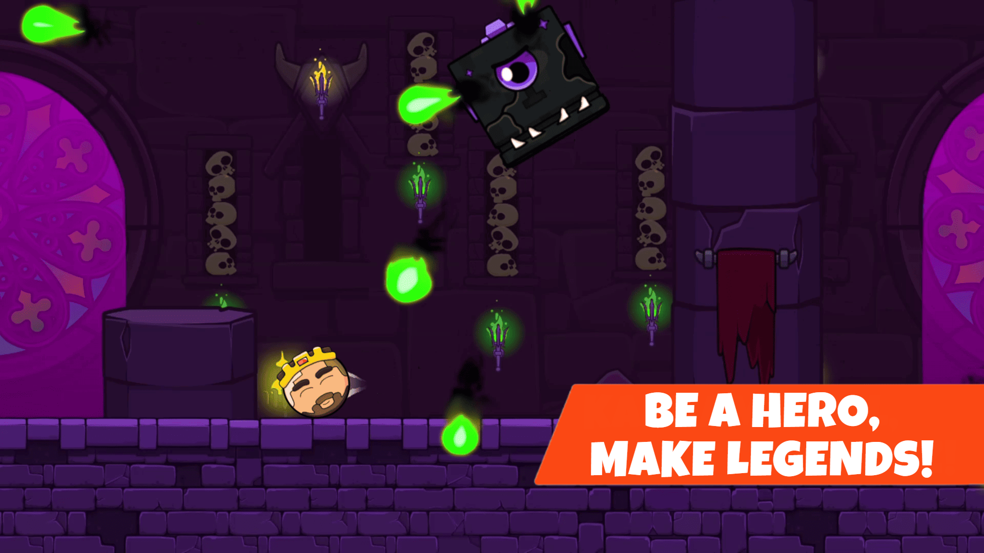 Be a hero, make legends - MineBall screenshot
