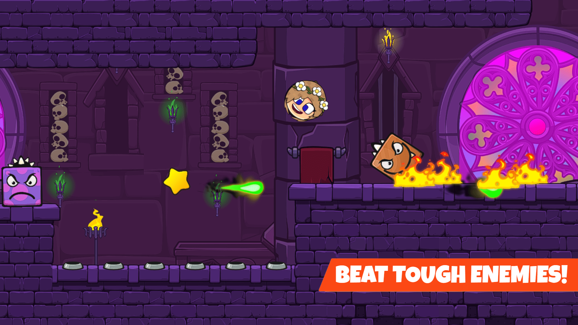 Beat tough enemies - MineBall screenshot