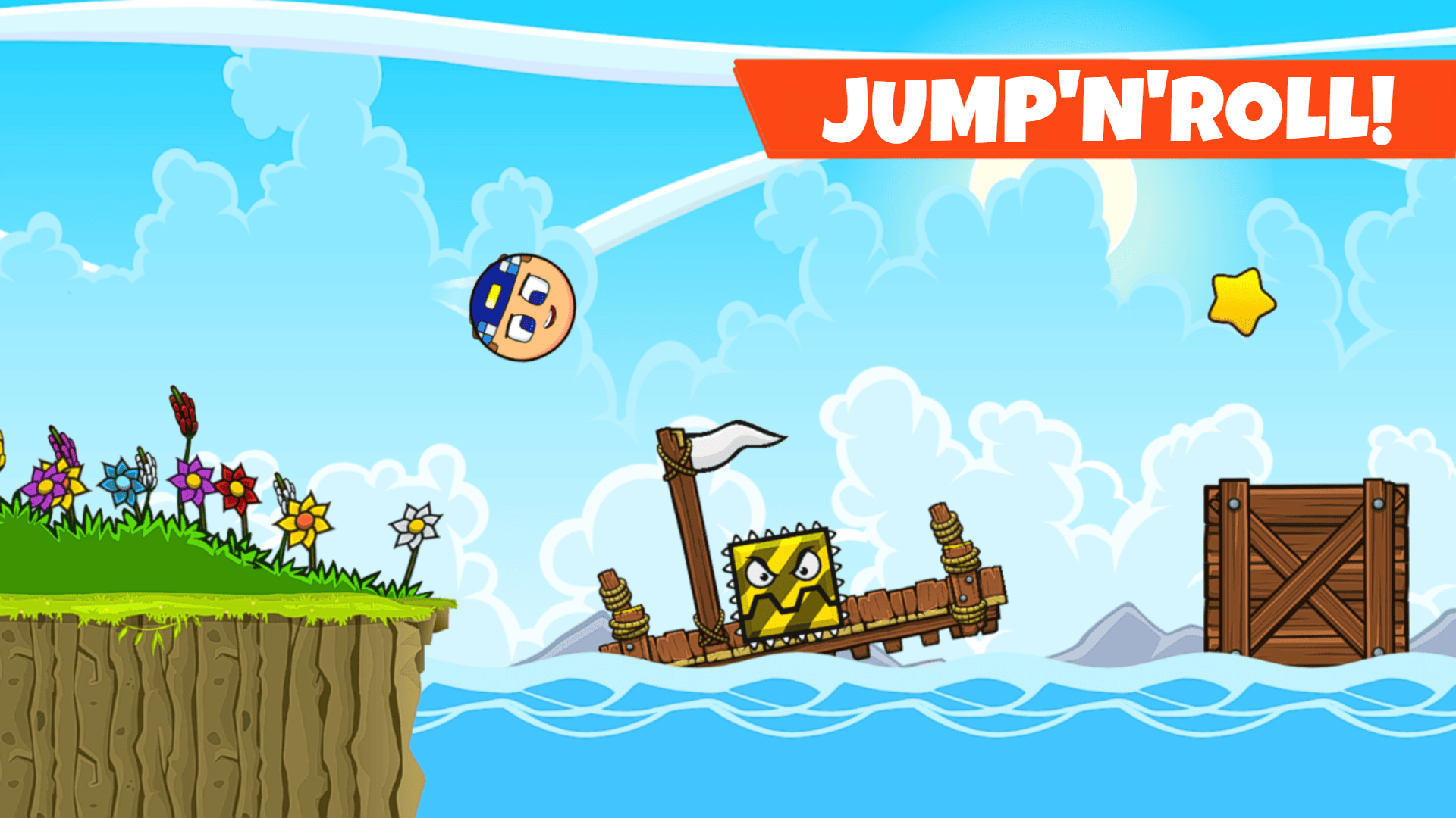 Jump'n'roll - MineBall screenshot