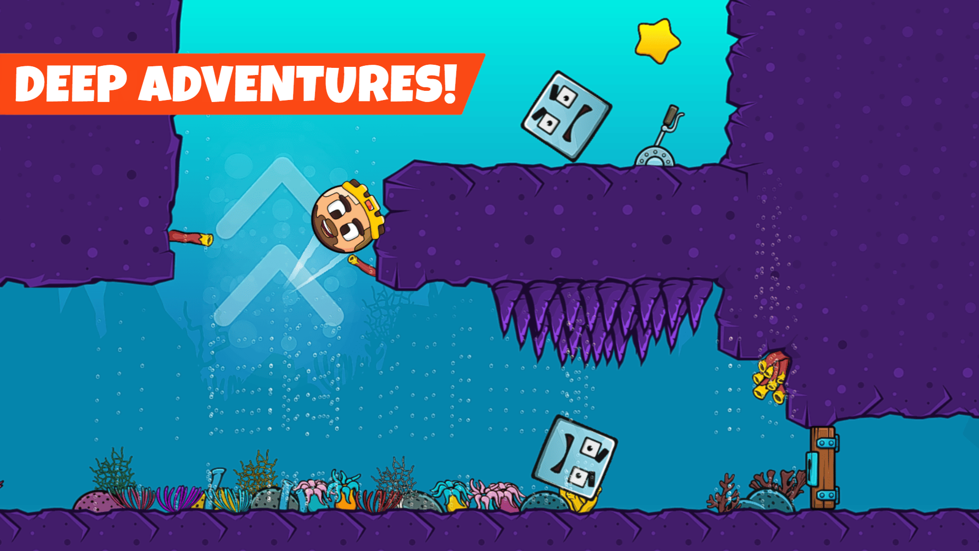 Deep adventures - MineBall screenshot